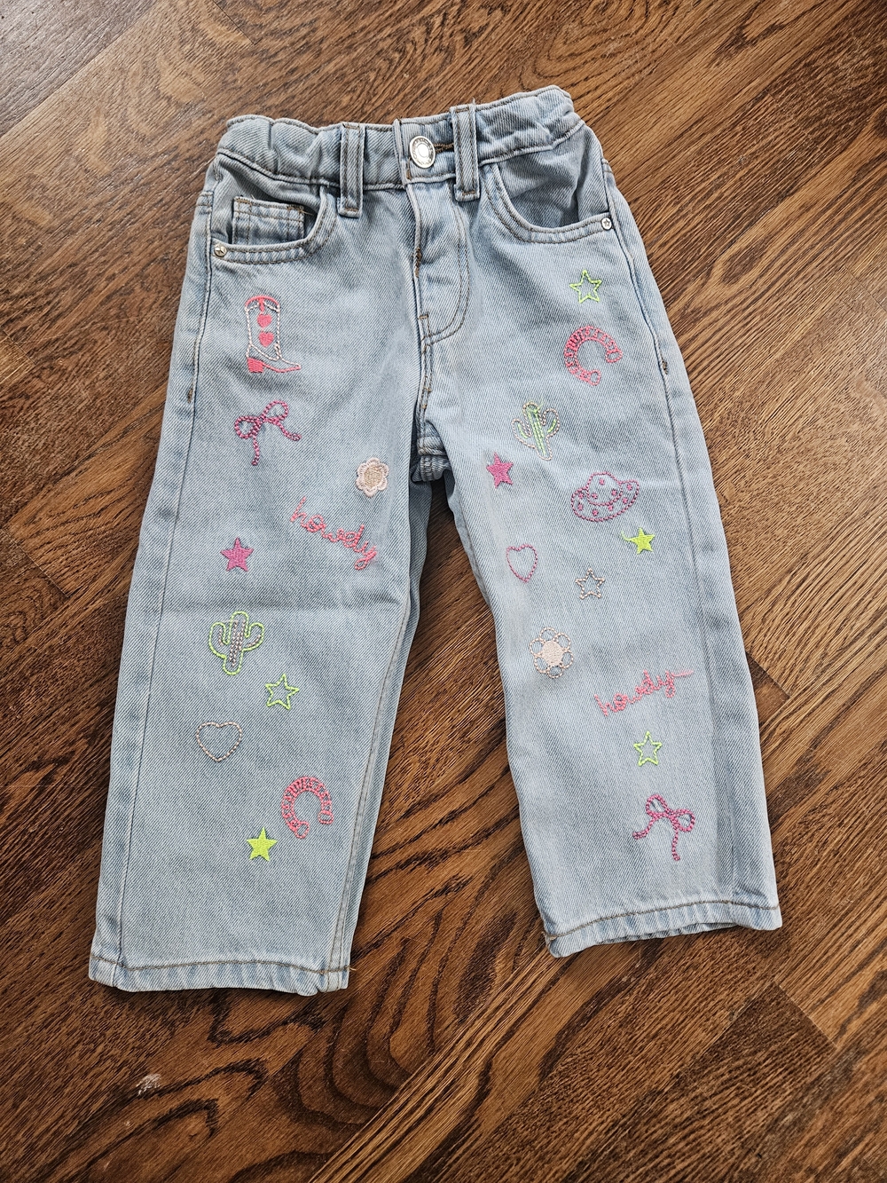 Toddler Denim Cowgirl Jeans